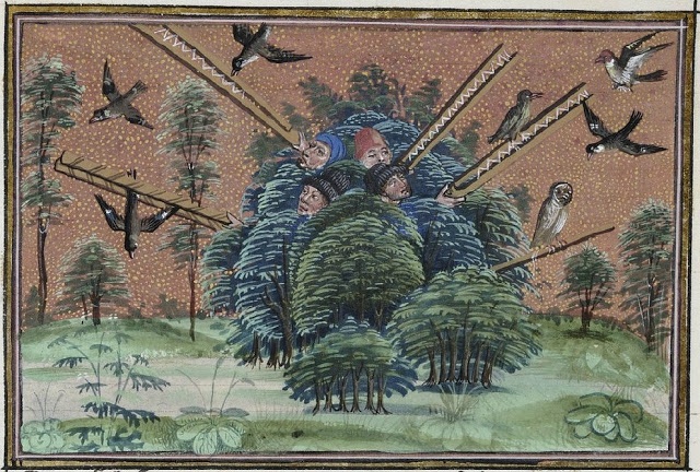 Master of Girart de Roussillon, The Book of King Modus and Queen Ratio (after 1455) (Via: It's About Time)