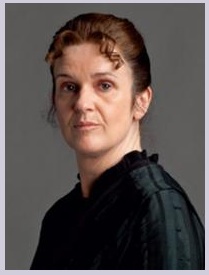 I am never vulgar. (Photo of Miss O'Brien via Downtown Abbey Wikia)