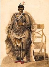 19th C illustration of Sarah "Saartjie" Baartman (Image via Wikipedia Commons)